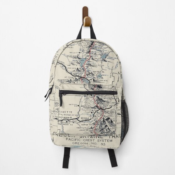 Item preview, Vintage Oregon SKYLINE (Pacific Crest) TRAIL Map 1936 designed and sold by Daniel Hagerman.