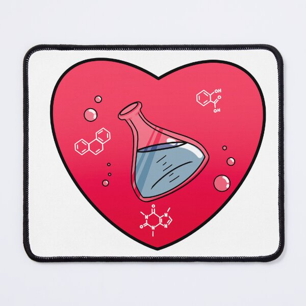 Item preview, I love chemistry heart designed and sold by mehaffyp.