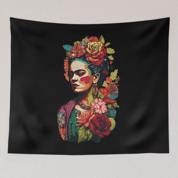 Item preview, Frida Kahlo Mexican Artist designed and sold by StudioMana.