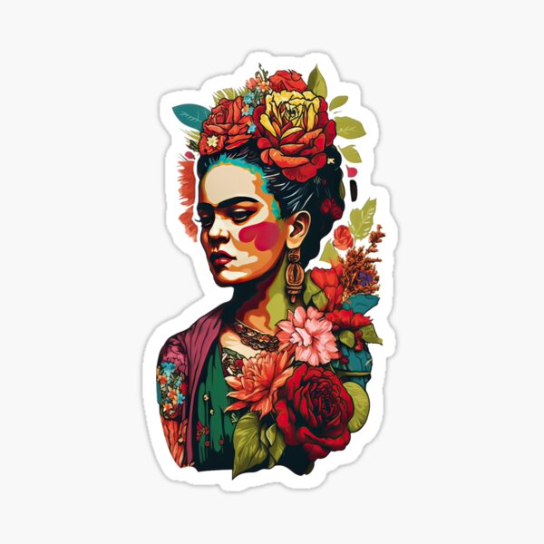 Vista previa del artículo con la obra «Frida Kahlo Artista Mexicana», diseñado y vendido por StudioMana.