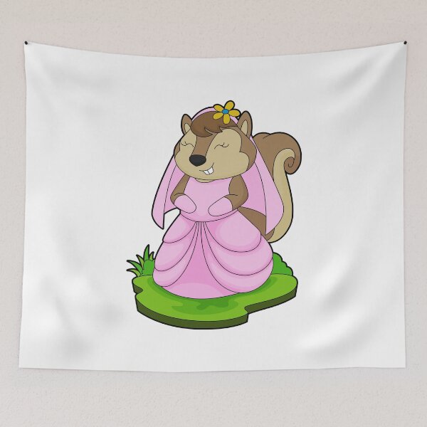 Aperçu de l'œuvre Squirrel Bride Flower Wedding créée et vendue par Snabdesign84.