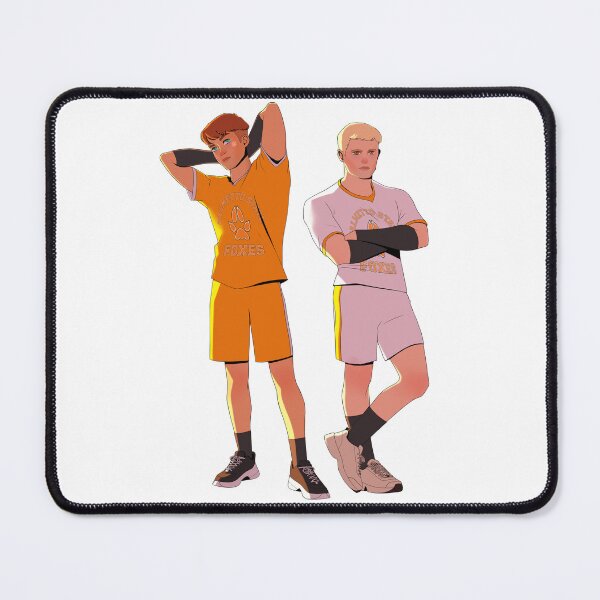Item preview, Andrew Minyard and Neil Josten from All for the game The foxhole court designed and sold by angelbellator.
