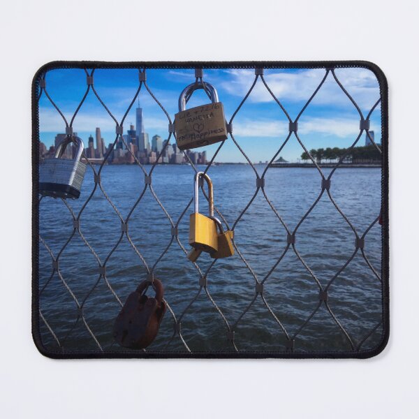 Item preview, Manhattan Skyline Love Padlocks NYC designed and sold by eleonoraingrid.