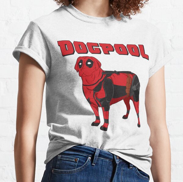 Deadpool dog hot sale shirt