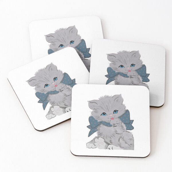 Item preview, Cute Grey Kitty  designed and sold by Gile-Shop.