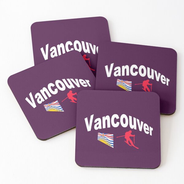 Item preview, Vancouver. Canada Skiing abstract design  designed and sold by lobodelnoir.