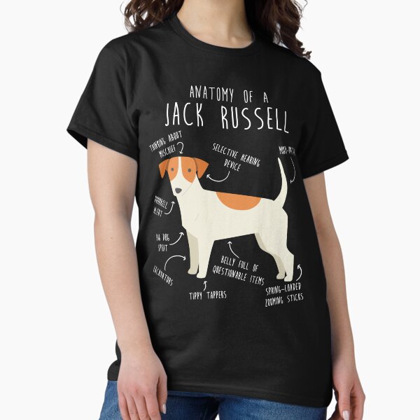 Item preview, Jack Russell Terrier Dog Anatomy designed and sold by Clara Hollins.
