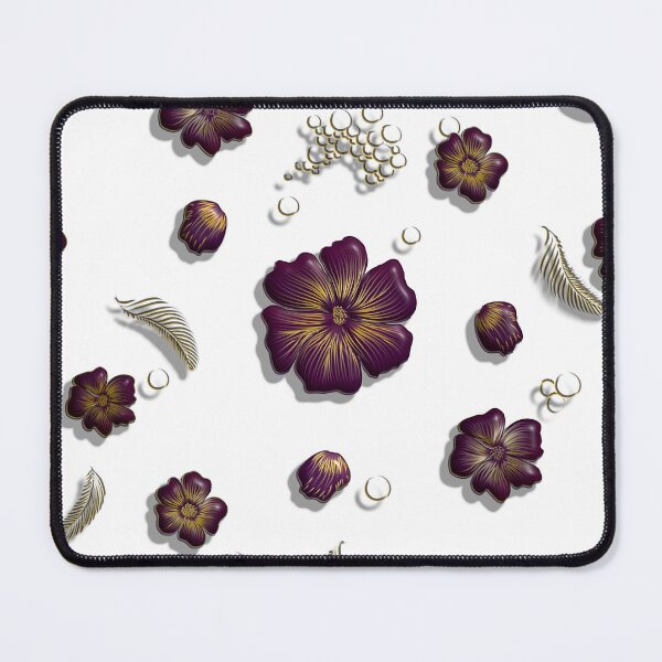 Item preview, Feathers meet doodle flowers designed and sold by DesignMichaelis.