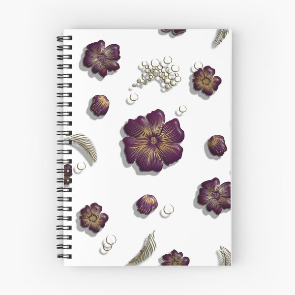 Item preview, Feathers meet doodle flowers designed and sold by DesignMichaelis.