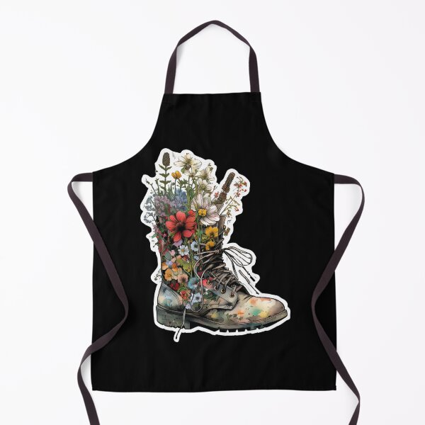 Artikelvorschau, Wildblumen-Wanderstiefel entworfen und verkauft von MCreativeStore.