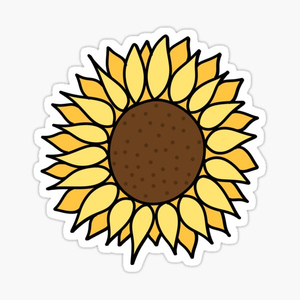 Vista previa del artículo con la obra «Lindo diseño veraniego de dibujos animados de girasol amarillo, hecho por EndlessEmporium», diseñado y vendido por EndlessEmporium.