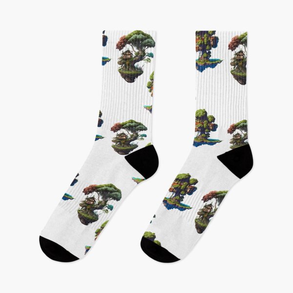 Item preview, Bonsai tree house sticker pack design in watercolour  designed and sold by Branjos.