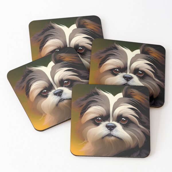 Artikelvorschau, Majestic Canine: Shih Tzu entworfen und verkauft von DavesDogShop.