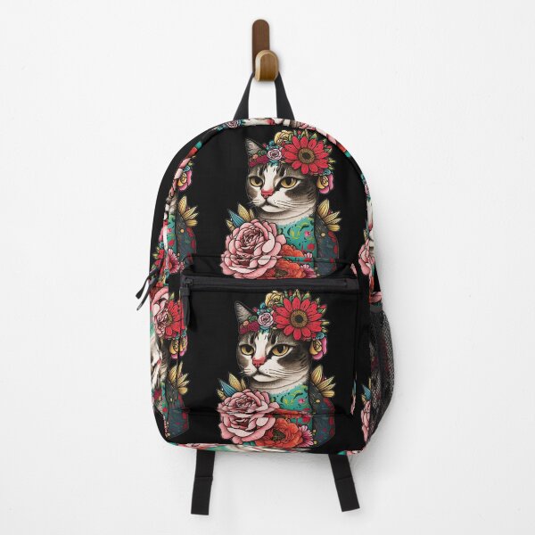 Item preview, Frida Kahlo Cat designed and sold by StudioMana.