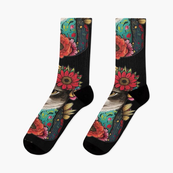 Item preview, Frida Kahlo Cat designed and sold by StudioMana.