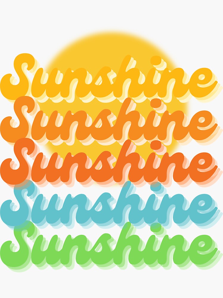 Premium Vector  Summer vibes text with sun sticker groovy