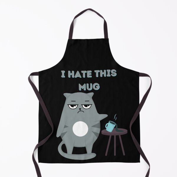 Item preview, Funny lazy bored cat love to hate everything funny cat gifts designed and sold by VectorPower.