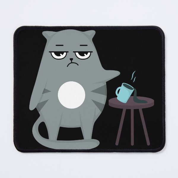 Item preview, Funny lazy bored cat love to hate everything funny cat gifts designed and sold by VectorPower.