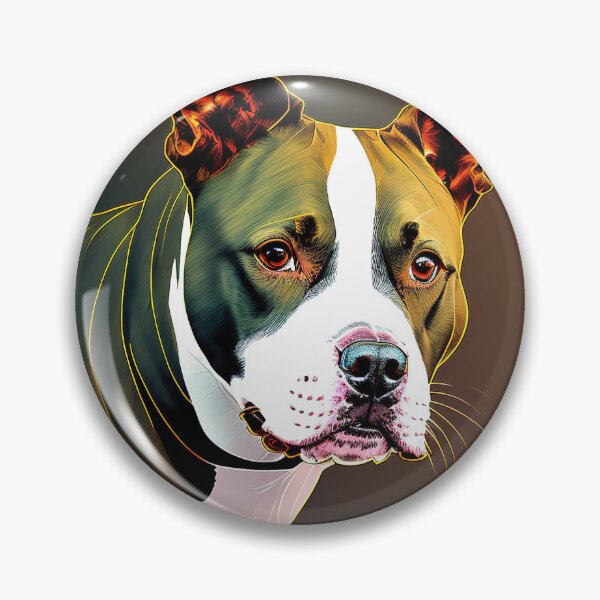 Artikelvorschau, Majestic Canine: Staffordshire Bull Terrier entworfen und verkauft von DavesDogShop.