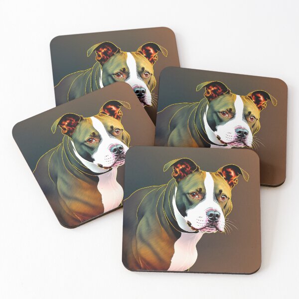 Artikelvorschau, Majestic Canine: Staffordshire Bull Terrier entworfen und verkauft von DavesDogShop.