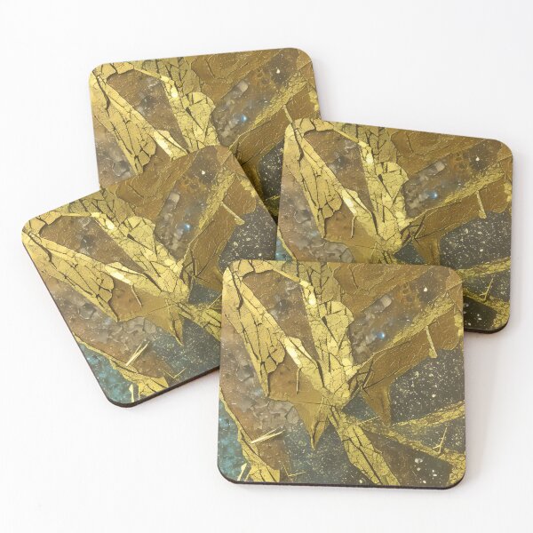 Item preview, Uvarovite Inspired Design With A Touch Of Gold (02) designed and sold by DEBPIX.