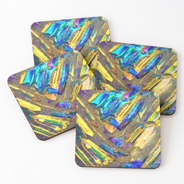 Item preview, Titanium Aura Quartz Inspired Design With A Touch Of Gold (03) designed and sold by DEBPIX.