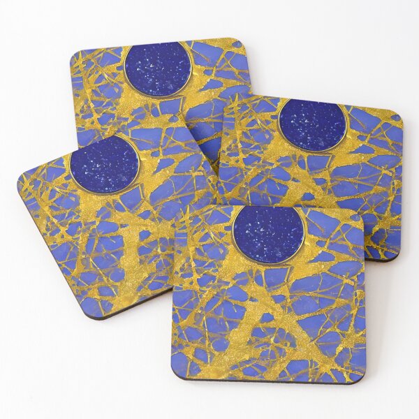 Artikelvorschau, Star Sapphire Inspired Design With A Touch Of Gold (04) entworfen und verkauft von DEBPIX.