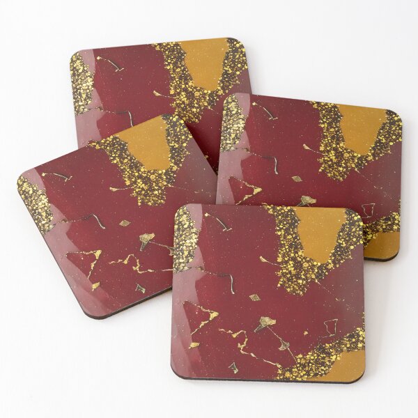 Item preview, Spessartine Garnet Inspired Design With A Touch Of Gold (06) designed and sold by DEBPIX.