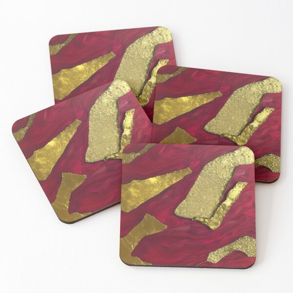 Item preview, Ruby Inspired Design With A Touch Of Gold (03) designed and sold by DEBPIX.