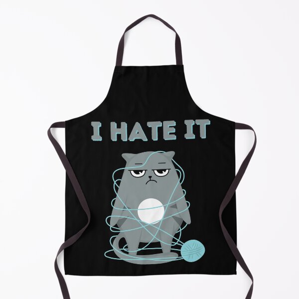 Item preview, Funny lazy bored cat love to hate everything funny cat gifts designed and sold by VectorPower.