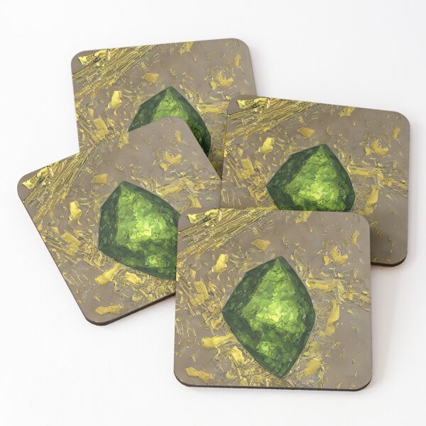 Artikelvorschau, Peridot Inspired Design With A Touch Of Gold (03) entworfen und verkauft von DEBPIX.