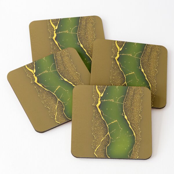 Artikelvorschau, Peridot Inspired Design With A Touch Of Gold (01) entworfen und verkauft von DEBPIX.