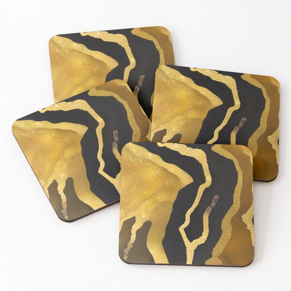 Item preview, Onyx Inspired Design With A Touch Of Gold (02) designed and sold by DEBPIX.