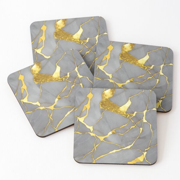 Item preview, Marble Inspired Design With A Touch Of Gold (03) designed and sold by DEBPIX.