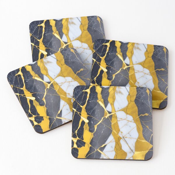 Item preview, Marble Inspired Design With A Touch Of Gold (06) designed and sold by DEBPIX.