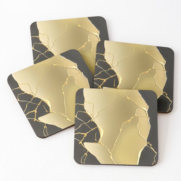 Item preview, Gold Inspired Design With A Touch of Black (01) designed and sold by DEBPIX.