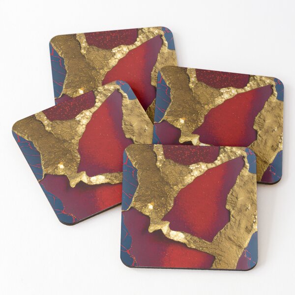 Item preview, Cuprite Inspired Design With A Touch Of Gold (01) designed and sold by DEBPIX.