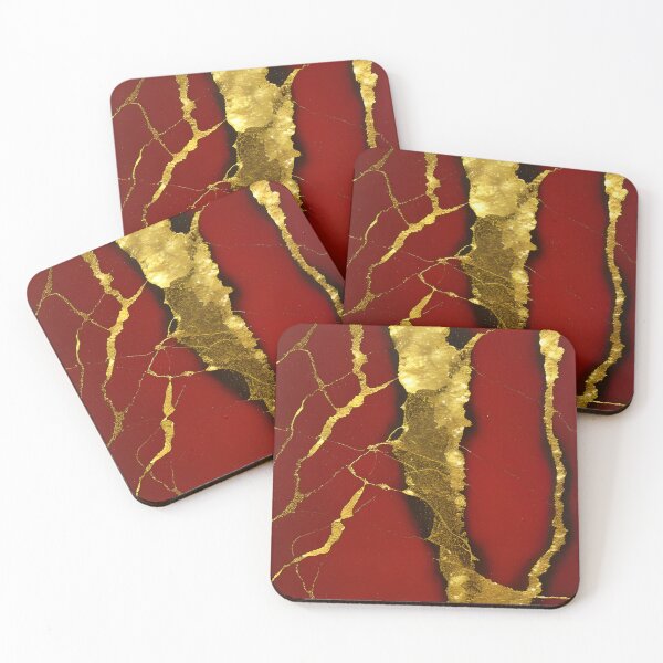 Item preview, Cinnabar Inspired Design With A Touch Of Gold (01) designed and sold by DEBPIX.