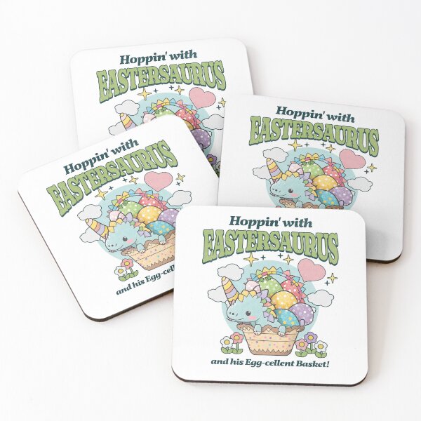 Item preview, Easter Saurus Funny Easter Dinosaur designed and sold by CandyDroidMerch.