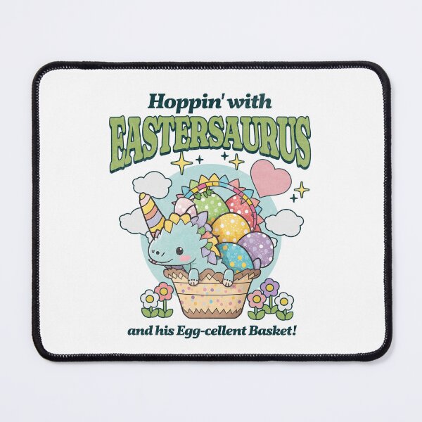 Item preview, Easter Saurus Funny Easter Dinosaur designed and sold by CandyDroidMerch.