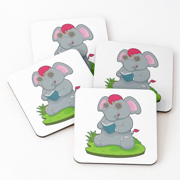 Item preview, Elephant Book Glasses designed and sold by Snabdesign84.