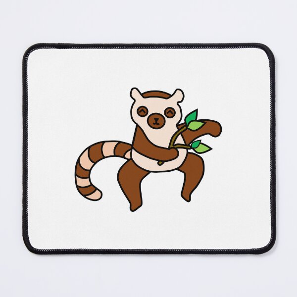 Item preview, Cute Happy Lemur Holding a Tree Branch designed and sold by OrderofOps.