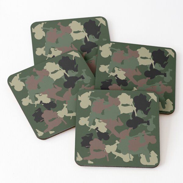 Item preview, Scooter Camouflage repeat pattern designed and sold by ModSupporters.