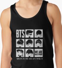 BTS WIR SIND BULLETPROOF Chibi Tank Top