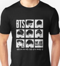 BTS WE ARE BULLETPROOF Chibi Unisex T-Shirt