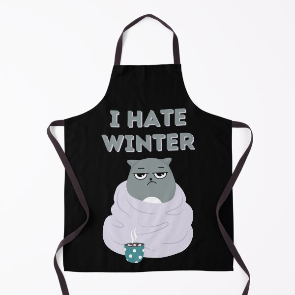 Item preview, Funny lazy bored cat love to hate everything i hate winter funny cat gifts designed and sold by VectorPower.