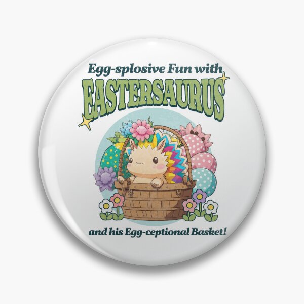 Item preview, Easter Saurus Funny Easter Dinosaur designed and sold by CandyDroidMerch.