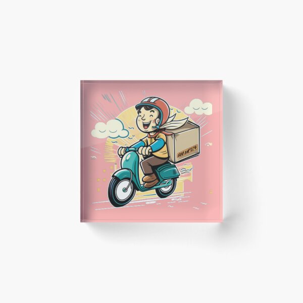 Item preview, happy delivery boy designed and sold by dygo1986.