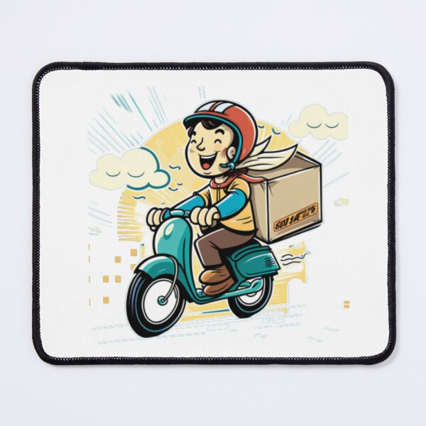Item preview, happy delivery boy designed and sold by dygo1986.