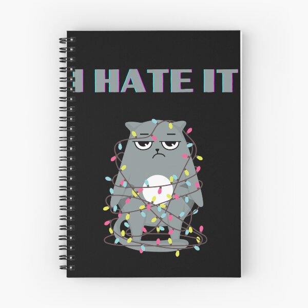 Item preview, Funny lazy bored cat Love to hate everything funny cat gifts designed and sold by VectorPower.